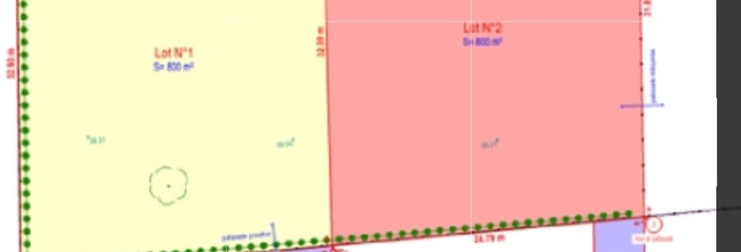 Terrain  800 m² à vendre à Mazingarbe (62670)
