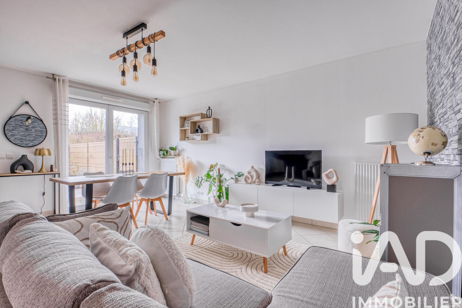 Chessy - 59m² - 3p. - 2ch.