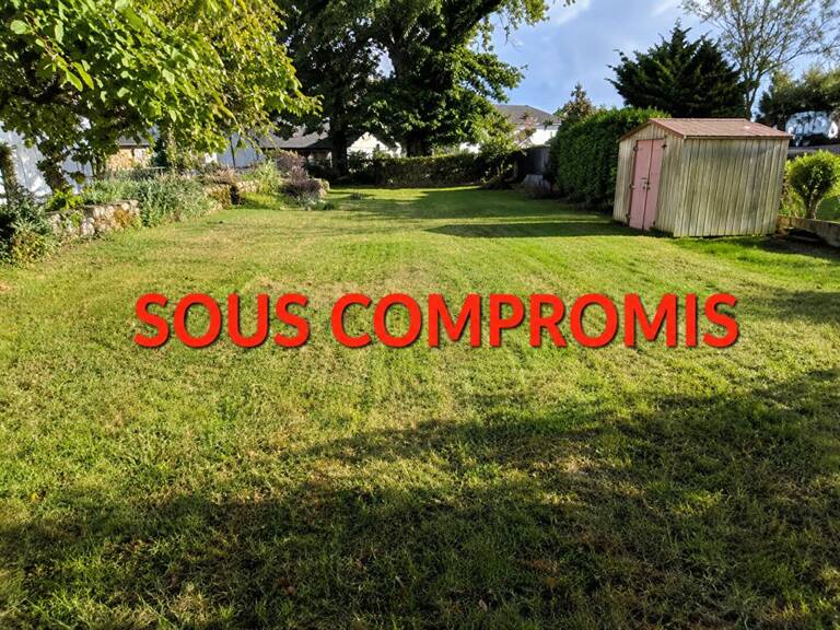 RARE - A vendre terrain constructible de 360 m2, plat, à 400 m du centre de Cléguer (56), 15 min de Lorient, 22 min de la mer (Larmor Plage) — photo 1