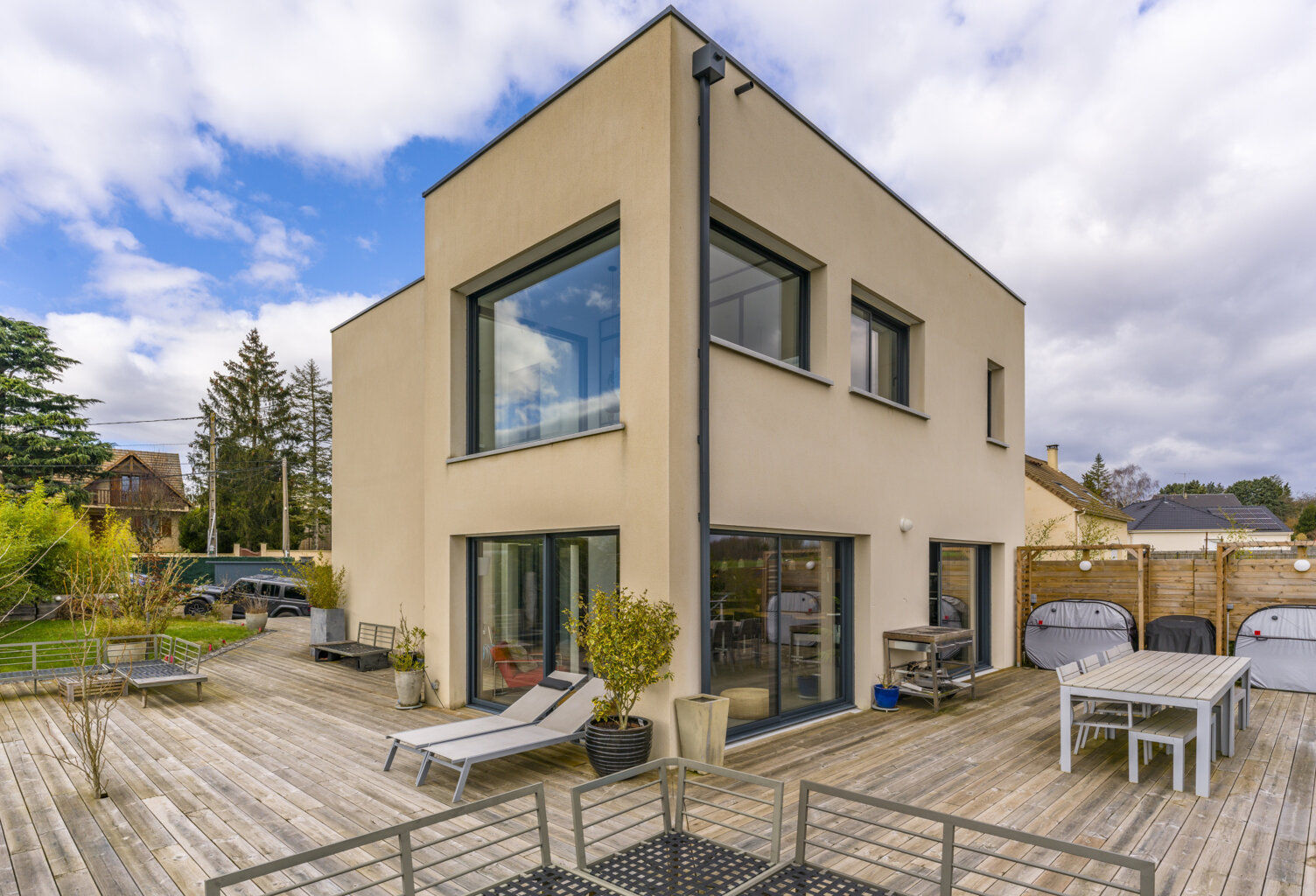 Villa contemporaine avec vue dégagée — photo 1