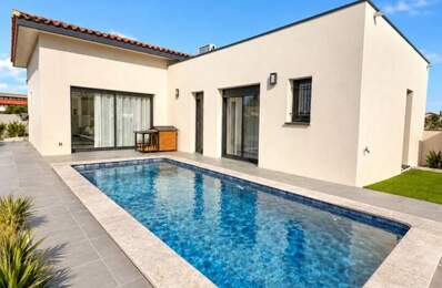 Maison 4 pièces 110 m2 contemporaine de plain-pied avec piscine — photo du bien