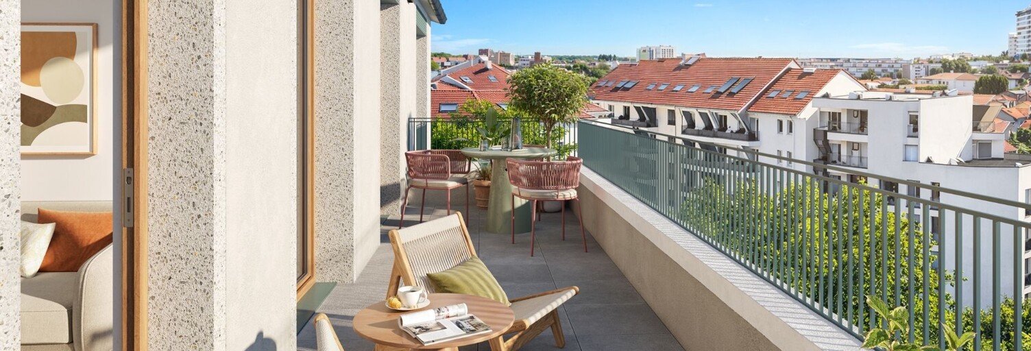 Appartement neuf T1, T2, T3, T4 Pièce 38 à 83 m² à vendre à Lyon 3 (69003)