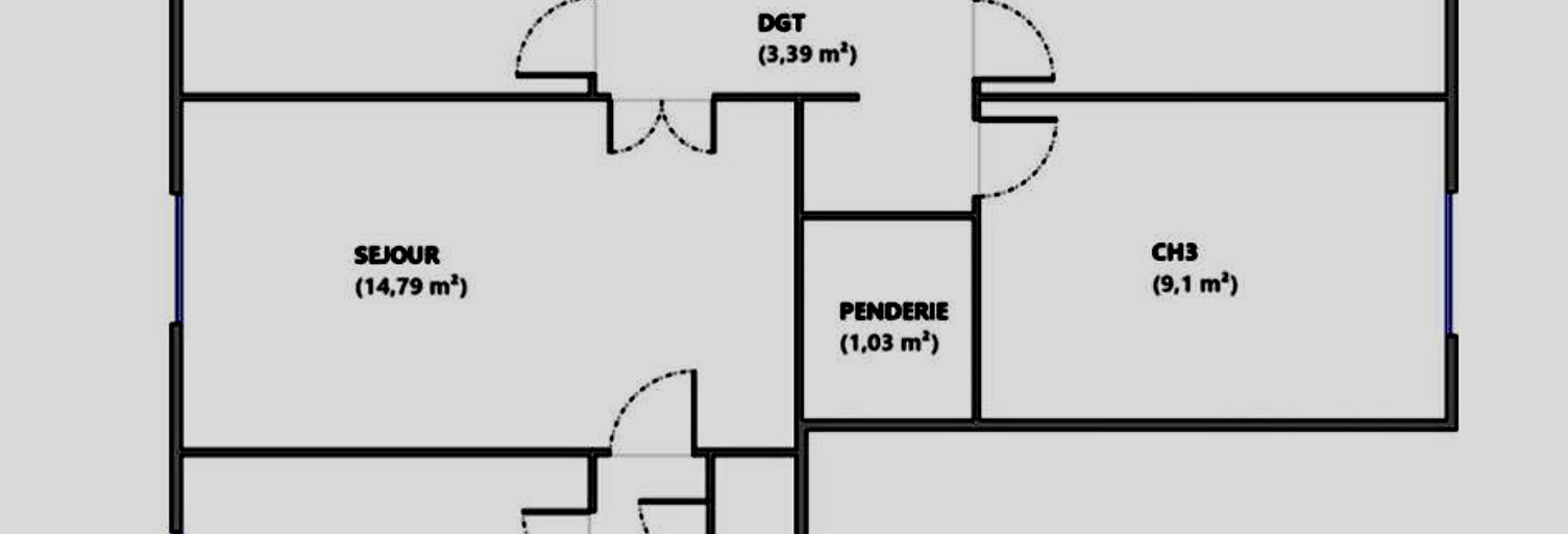 Appartement 4 Pièces 62 m² à vendre à Marseille 2 (13002)