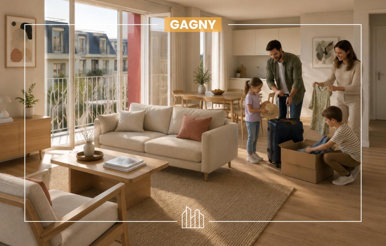 Gagny Appartement 2 pièces 46 m²