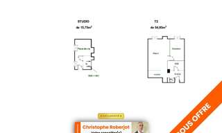 Appartement 2 Pièces 55 m² à vendre à Chalon-sur-Saône (71100)