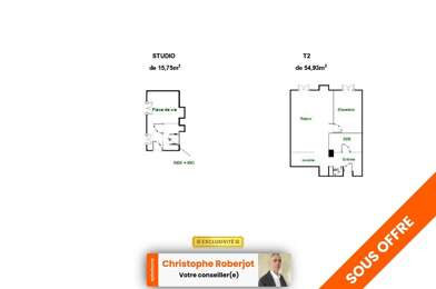 Appartement 2 pièces 90000 €