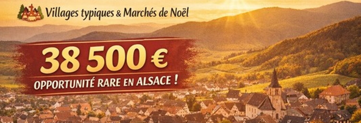 Appartement 1 Pièce 22 m² à vendre à Turckheim (68230)