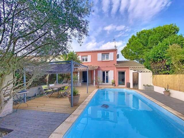 À VENDRE – Maison familiale rénovée avec piscine – Secteur la Martelle  / Les Bouisses proche TRAM 5 — photo du bien