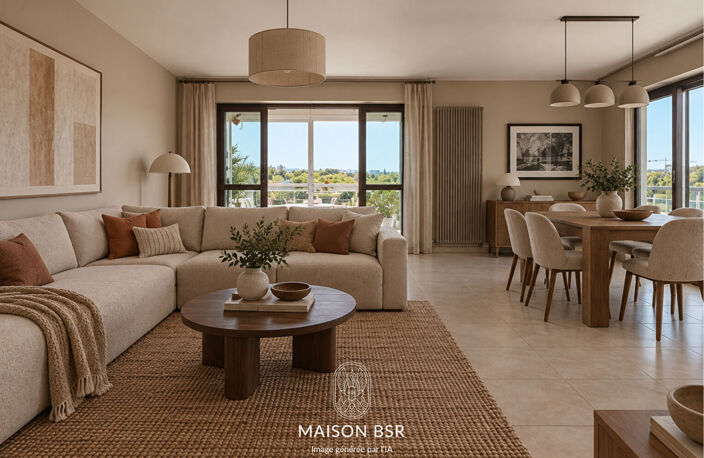 Bel Appartement Type 3 lumineux avec vue  sur la Loire 80 m2 au 7 è étage avec parking et cave. — photo 3
