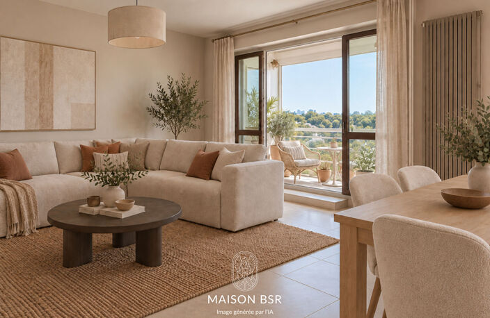 Bel Appartement Type 3 lumineux avec vue  sur la Loire 80 m2 au 7 è étage avec parking et cave. — photo 5