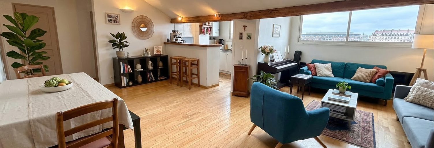 Appartement 4 Pièces 96 m² à vendre à Lyon 2 (69002)