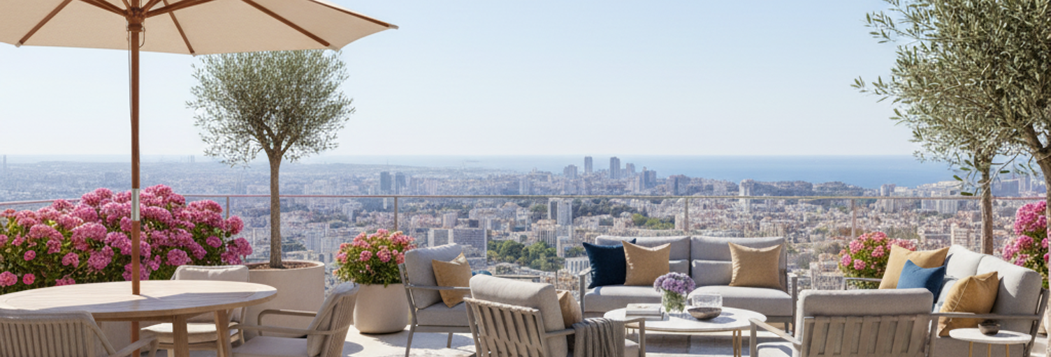 Appartement 4 Pièces 130 m² à vendre à Marseille 8 (13008)