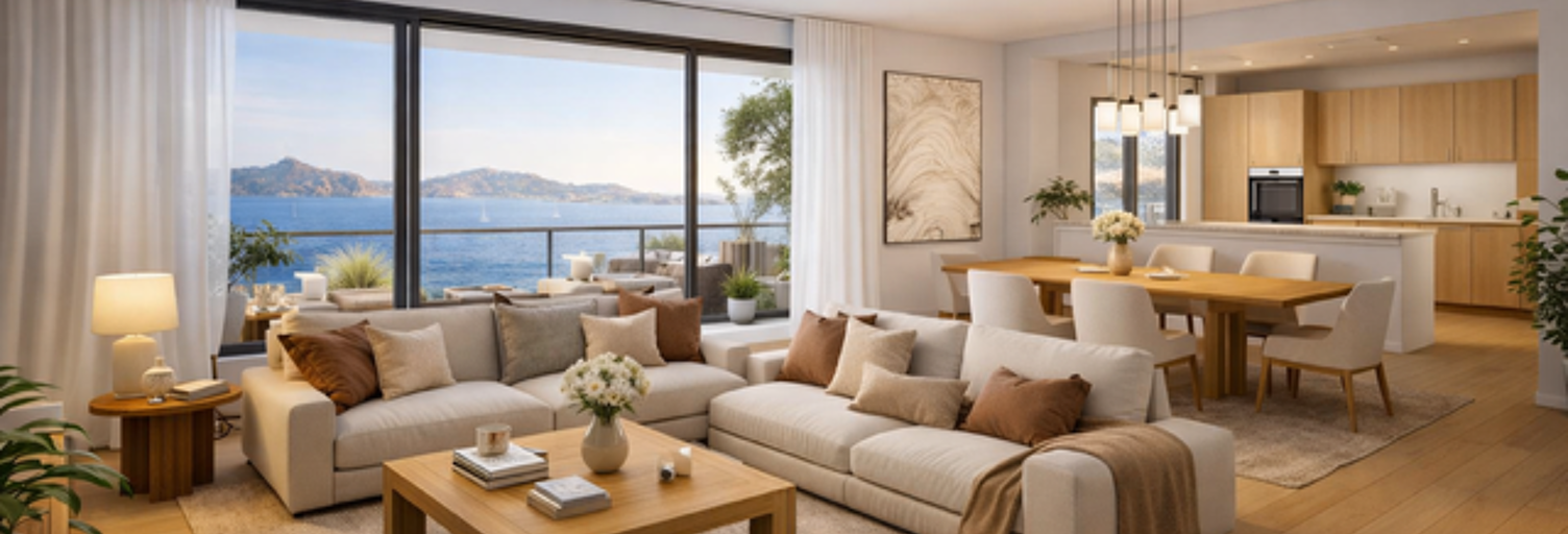 Appartement 3 Pièces 110 m² à vendre à Marseille 8 (13008)