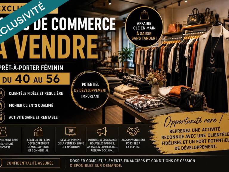 À VENDRE  FONDS DE COMMERCE  — photo 1