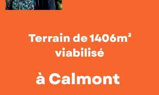 Terrain  1406 m² à vendre à Calmont (31560)