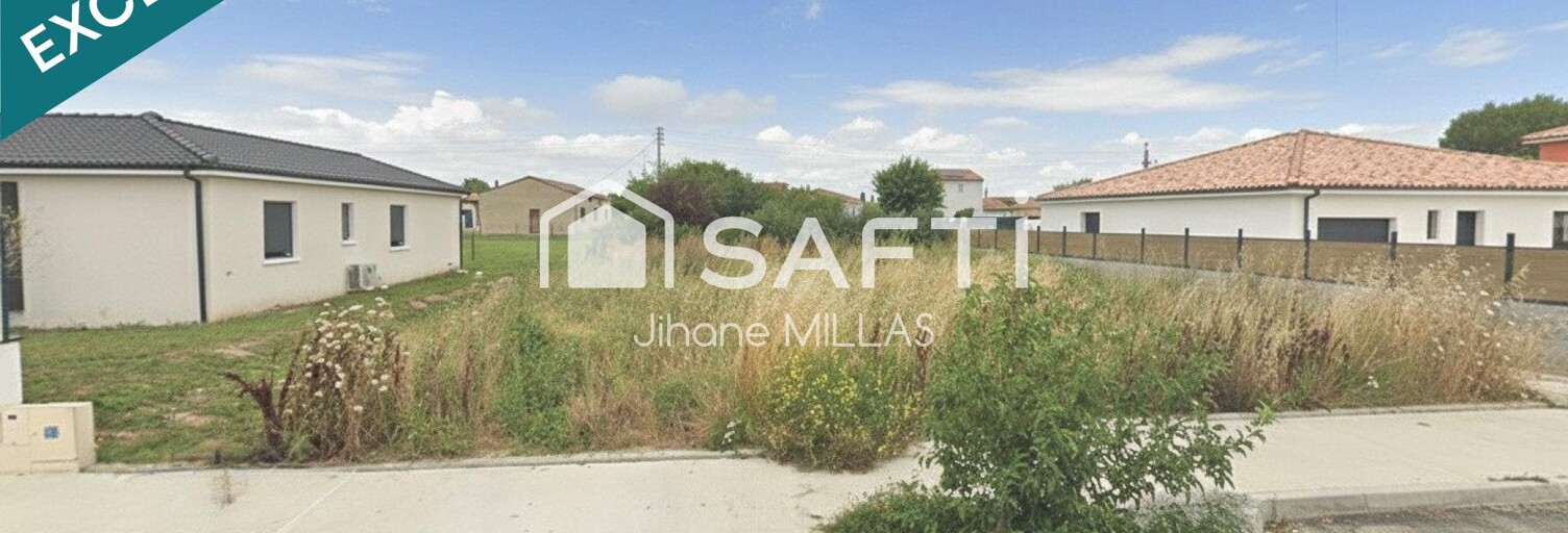 Terrain  461 m² à vendre à Aussonne (31840)