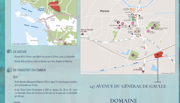 Appartement 2 pièces  à vendre Marans 17230