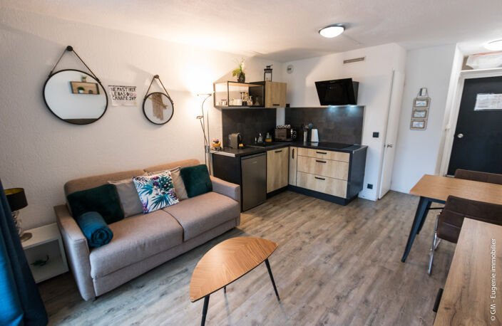 Studio 25M² Entièrement Rénové Vendu Meublé Idéalement situé Plage Centre Ville — photo 4