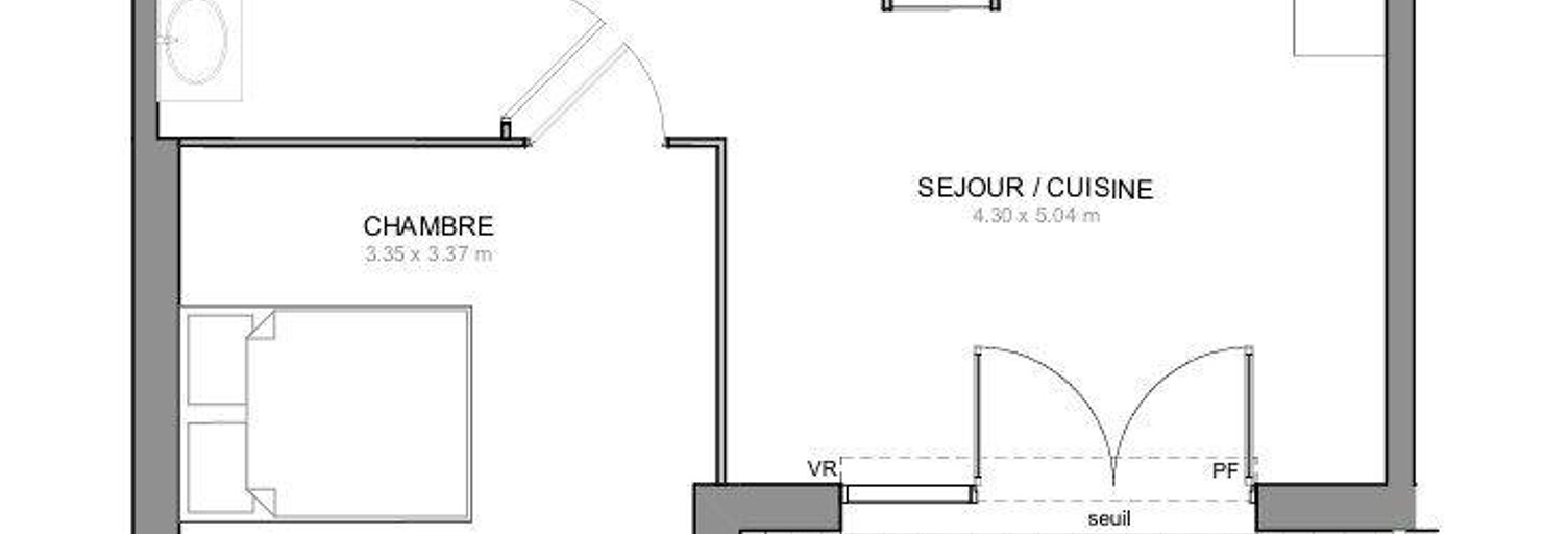 Appartement 2 Pièces 42 m² à vendre à Draguignan (83300)