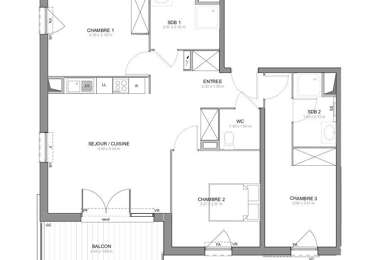 Appartement 4 pièces 363200 €