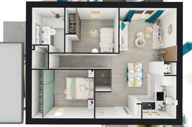 Maison 3 pièces 234000 €