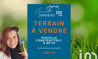 Terrain  1000 m² à vendre à Ormes (27190)