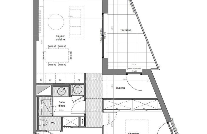 Vente Appartement 3 pièces — photo 4