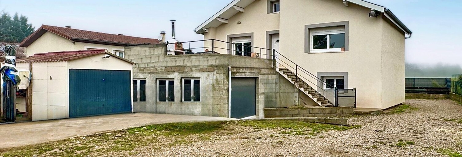 Maison 6 Pièces 90 m² à vendre à Lapeyrouse-Mornay (26210)