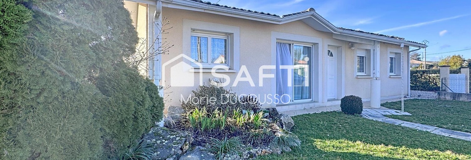 Maison 3 Pièces 89 m² à vendre à Saint-Magne-de-Castillon (33350)