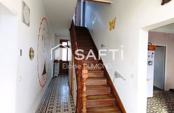 Ancienne maison bourgeoise de 1924 d'une surface habitable de 175 m2 sur terrain clos et arboré de 893 m2 — photo 3