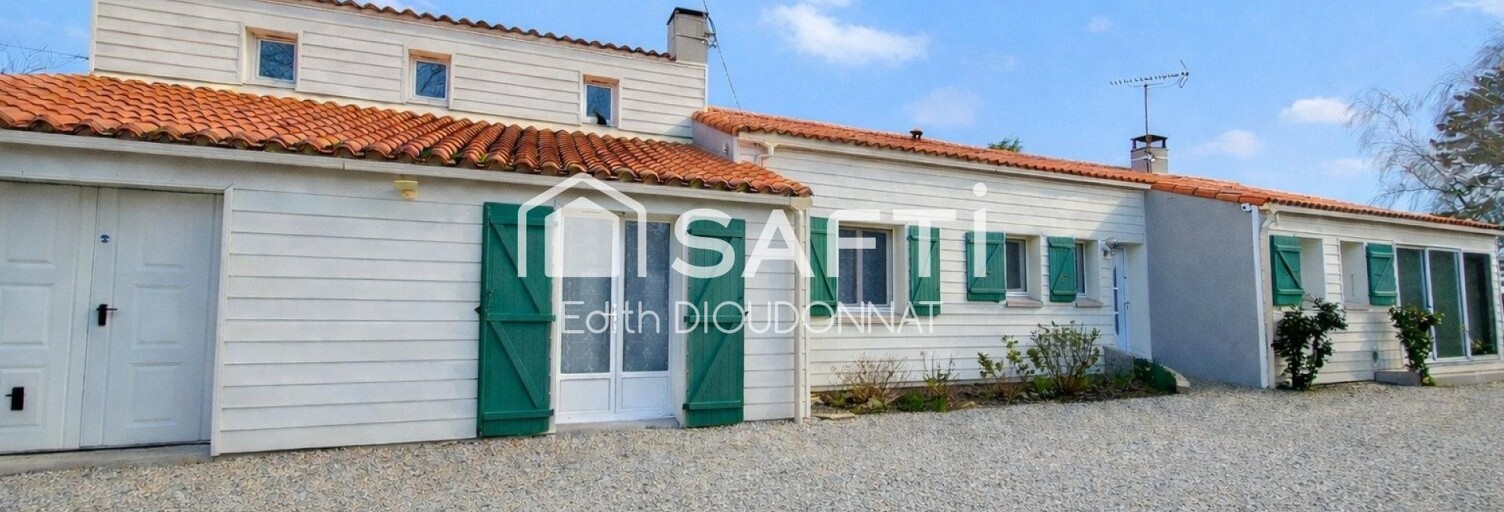 Maison 8 Pièces 207 m² à vendre à Moutiers-les-Mauxfaits (85540)