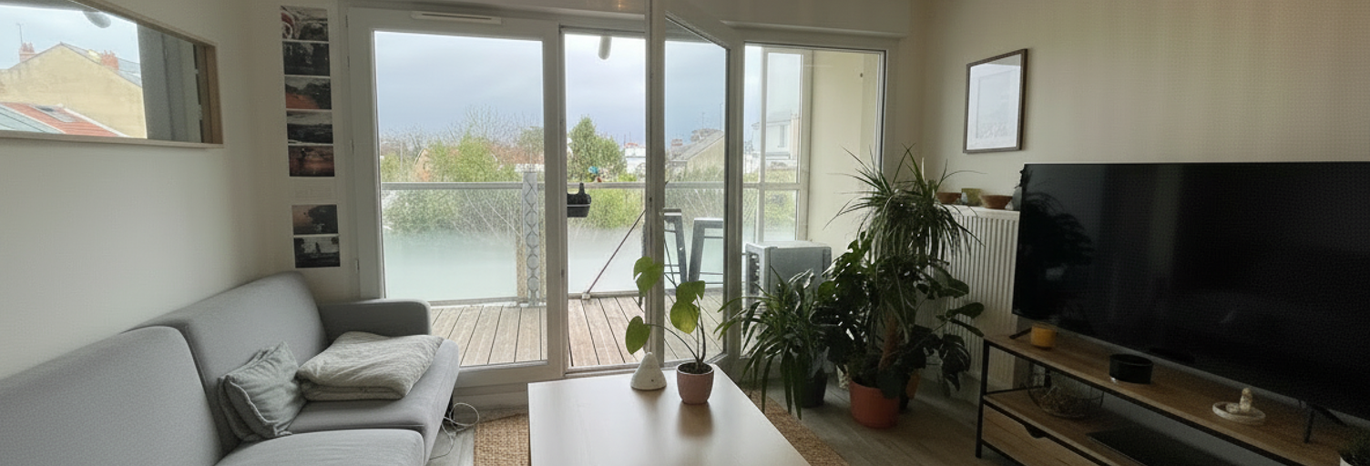 Appartement 2 Pièces 45 m² à vendre à Nantes (44100)