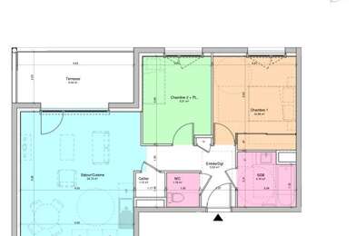 Appartement 3 pièces 197000 €