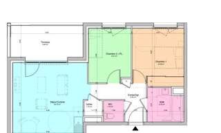 Appartement 3 Pièces 59 m² à vendre à Le Cheylas (38570)