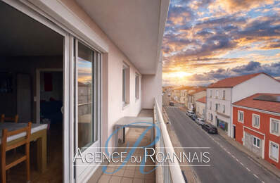 Appartement T4 à vendre à ROANNE avec Balcon et garage — photo du bien