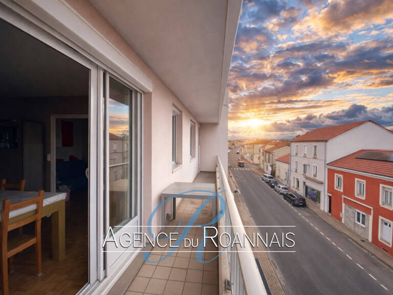 Appartement T4 à vendre à ROANNE avec Balcon et garage — photo 1