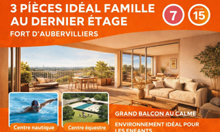 Appartement 2 Pièces 65 m² à vendre à Aubervilliers (93300)