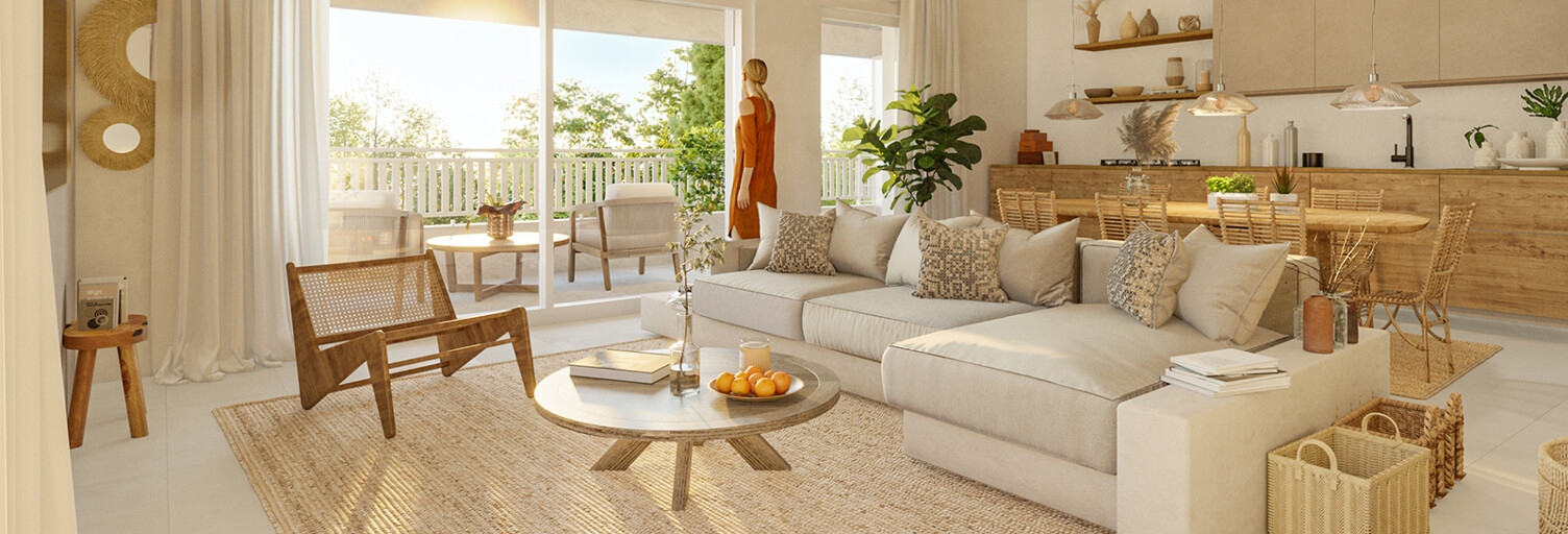 Appartement neuf T2, T3, T4 Pièce 46 à 91 m² à vendre à Biscarrosse (40600)