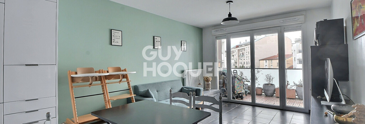 Appartement 3 Pièces 57 m² à vendre à Villeurbanne (69100)