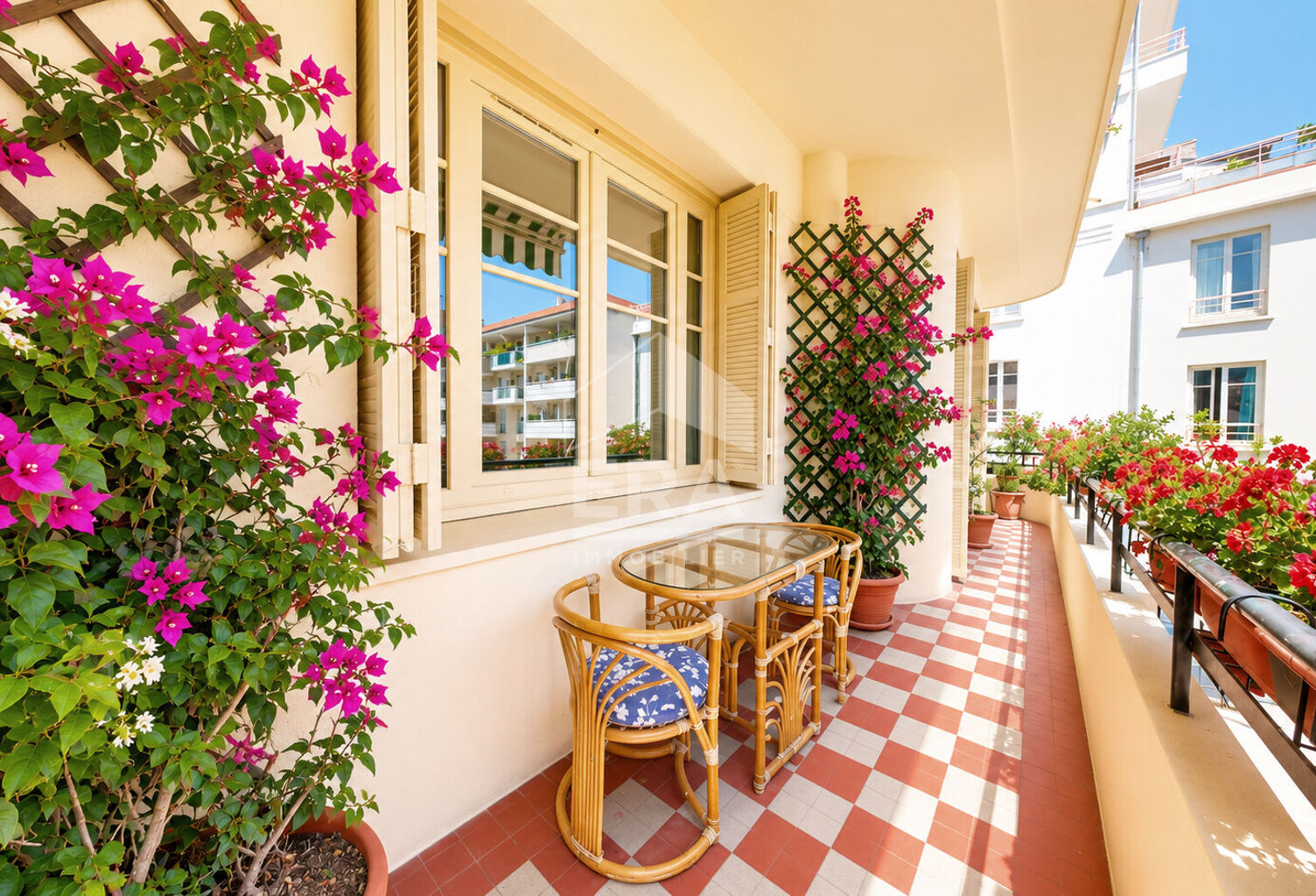 NICE - FLEURS : MAGNIFIQUE 4 PIÈCES DE 88 M² AVEC TERRASSE PLEIN SUD — photo 1