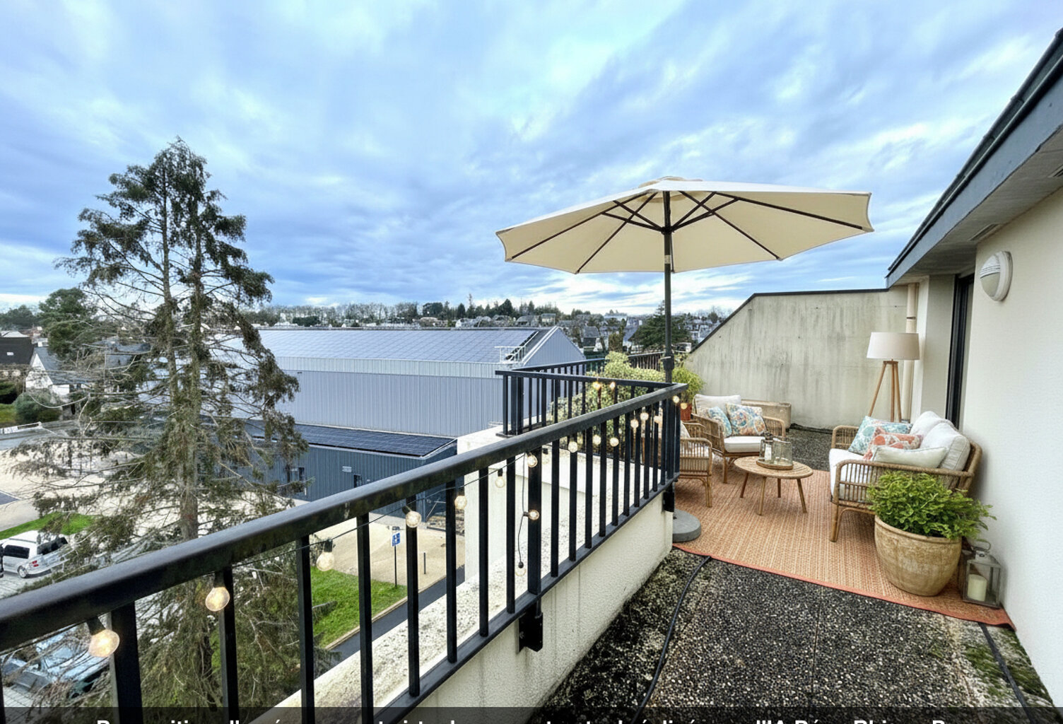 A vendre Appartement T5 DUPLEX 130 m² AU SOL  DERNIER ÉTAGE  AVEC ASCENSEUR RESIDENCE CESSON PARC PLACE SEVIGNE — photo 1