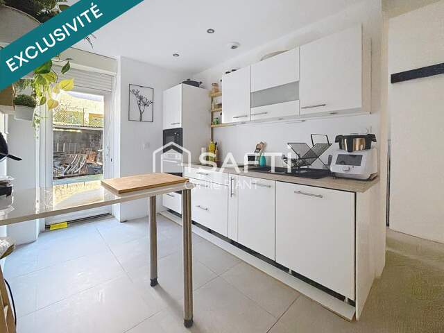 Maison de ville rénovée 113 m² avec jardin — photo du bien