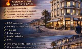 Appartement 4 Pièces 59 m² à vendre à Sète (34200)