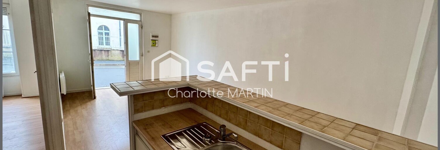 Appartement 2 Pièces 38 m² à vendre à Vierzon (18100)