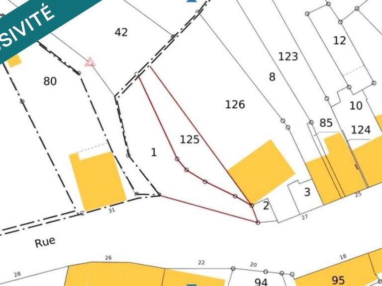 Terrain constructible de 640 m² — photo 1