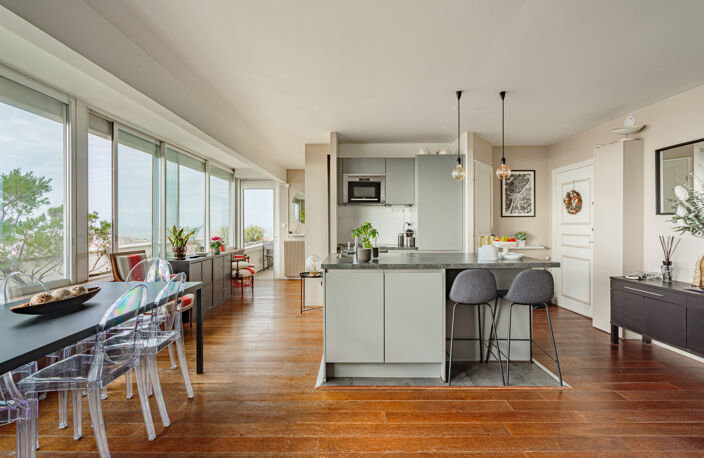 Appartement dernier étage avec vue océan à Biarritz — photo 3