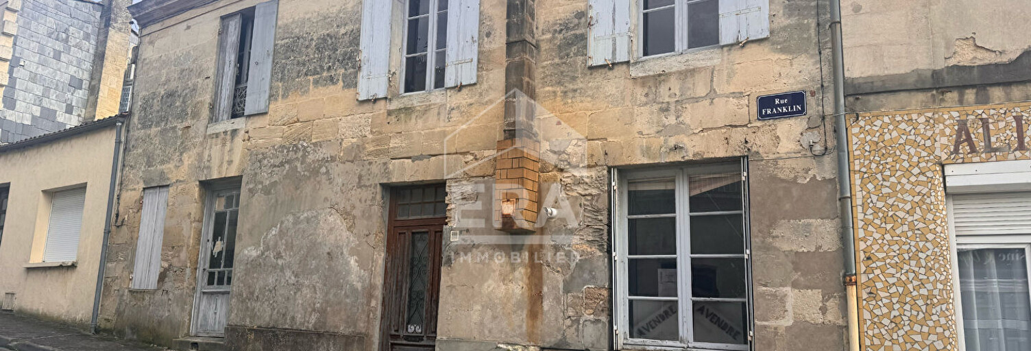 Maison 3 Pièces 86 m² à vendre à Bourg (33710)