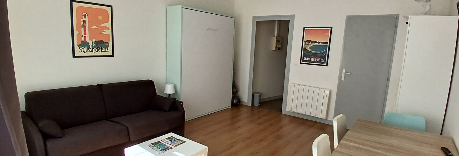 Appartement 1 Pièce 24 m² à vendre à Saint-Jean-de-Luz (64500)