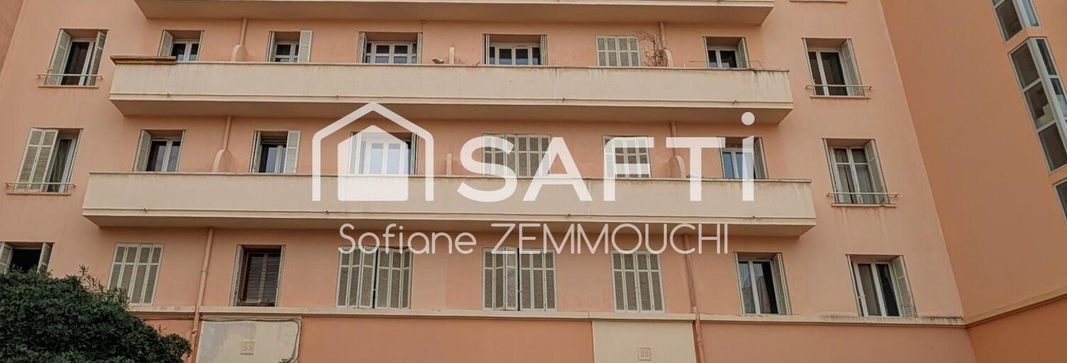 Appartement 2 Pièces 45 m² à vendre à Marseille 7 (13007)