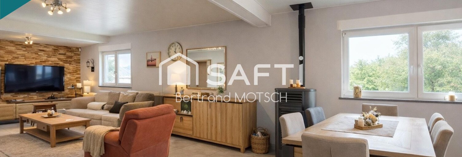 Maison 8 Pièces 168 m² à vendre à Ville-Houdlémont (54730)